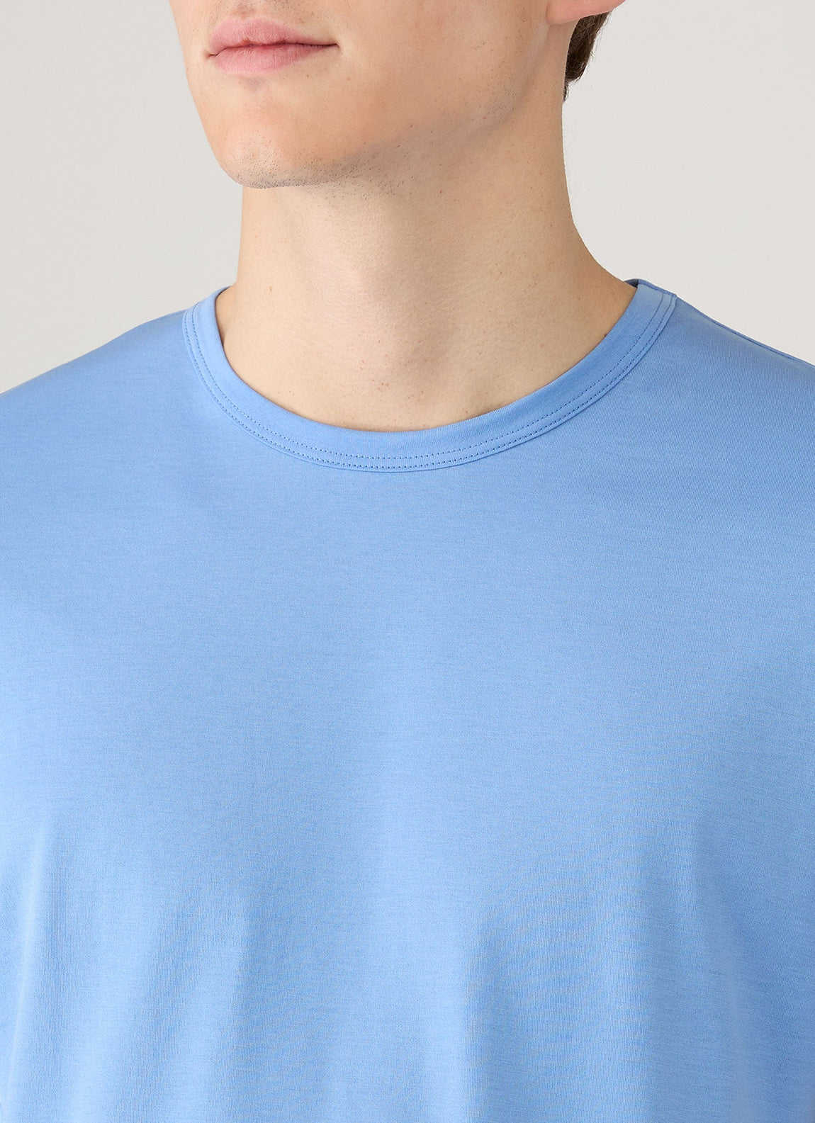 Men's Classic T-shirt in Azure Blue