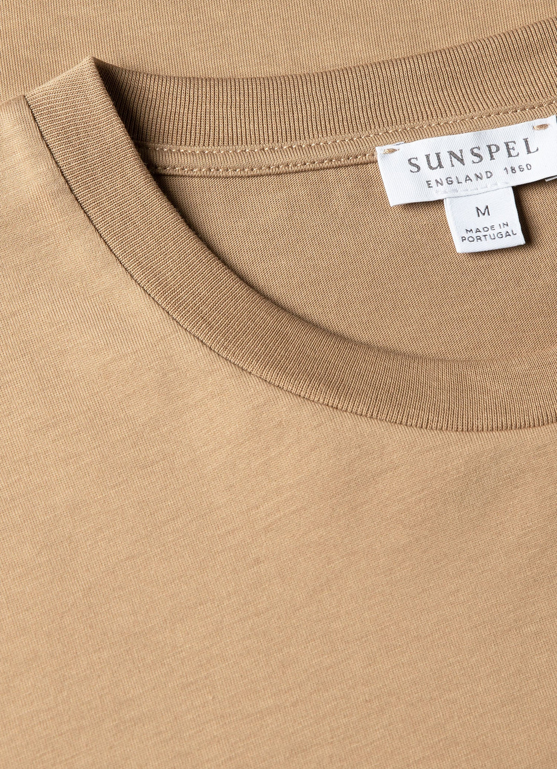 Men's Riviera Midweight T-shirt in Dark Beige