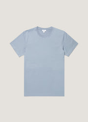 Men's Riviera Midweight T-shirt in Powder Blue