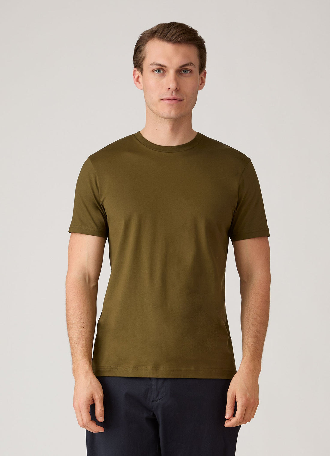 Men's Riviera Midweight T-shirt in Loden Green