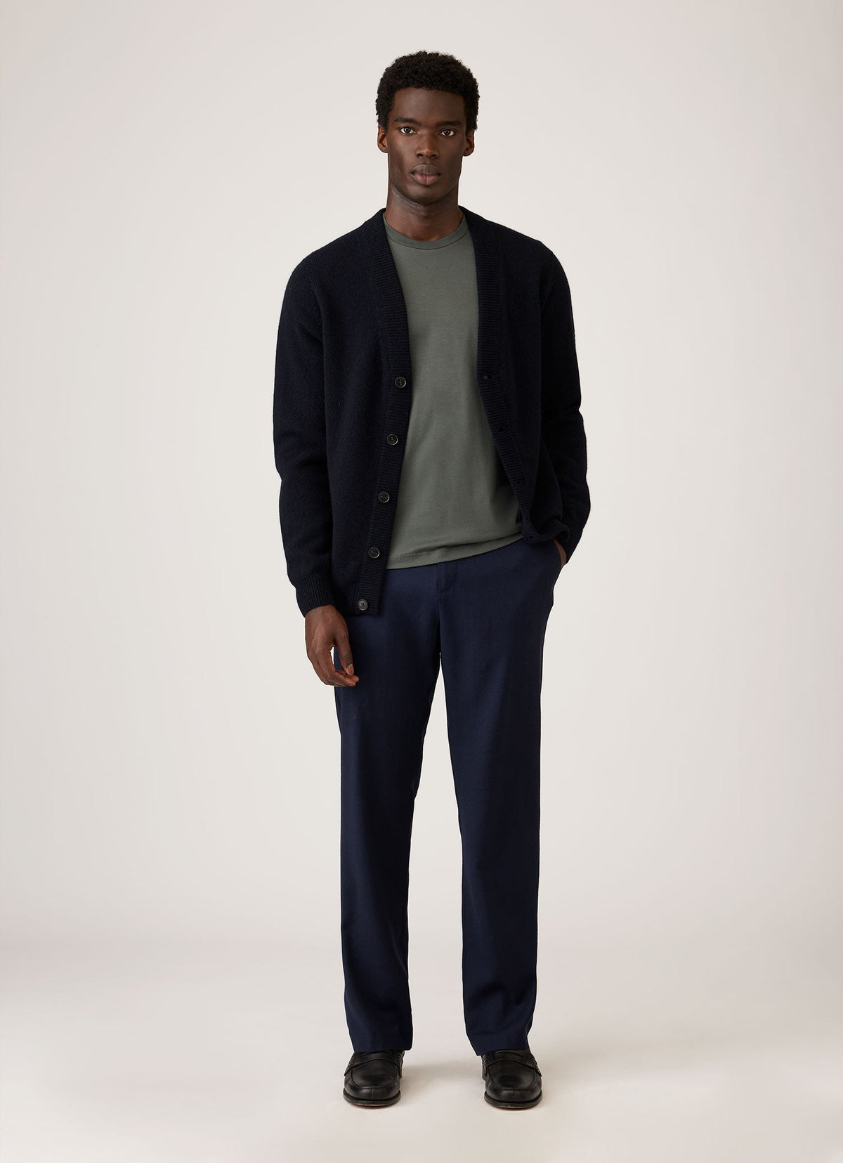 Men's Riviera Midweight T-shirt in Slate Green