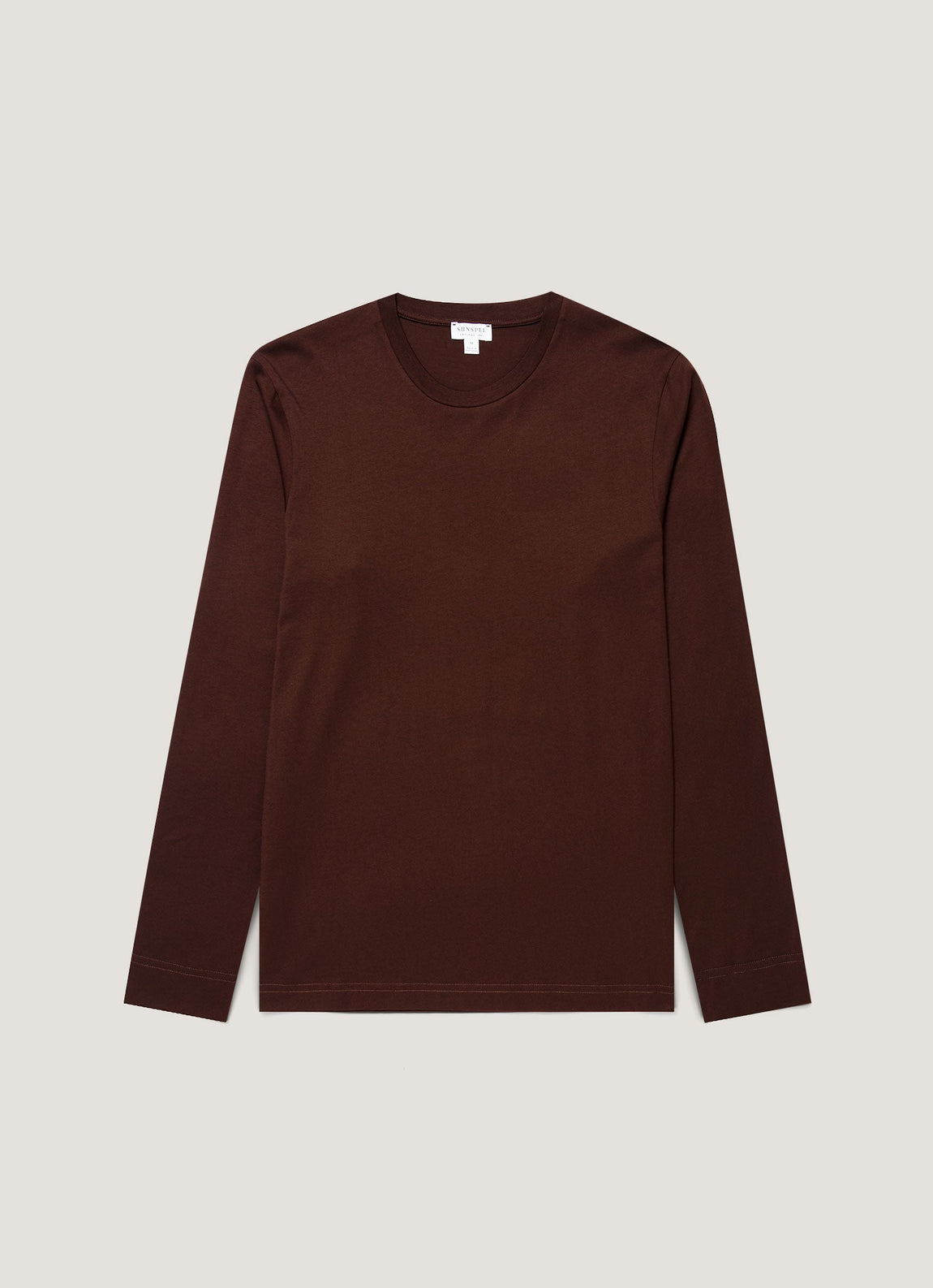 Men's Long Sleeve Riviera Midweight T-shirt in Bakelite
