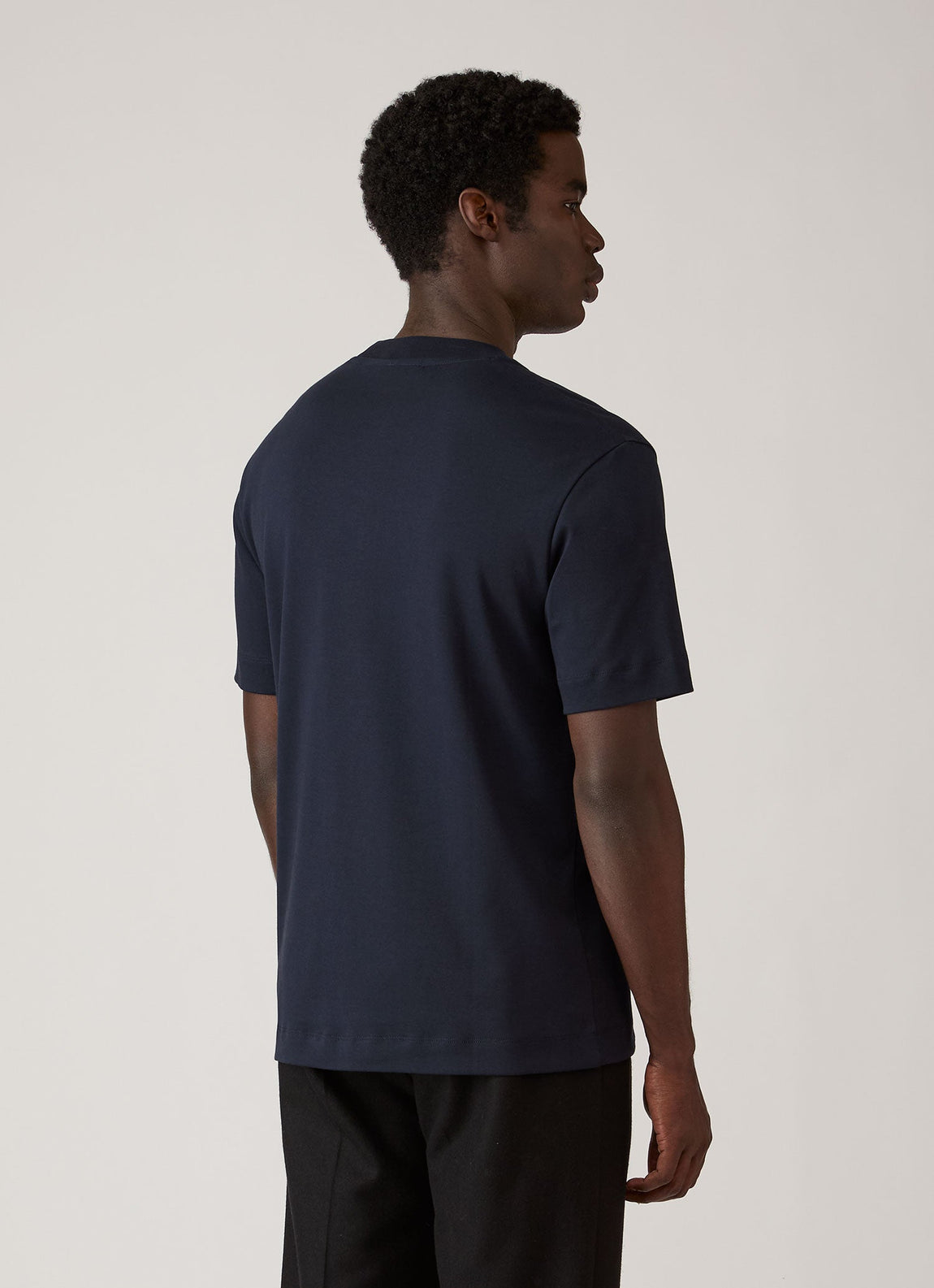 Men's Relaxed Fit Heavyweight T-shirt in Midnight Navy