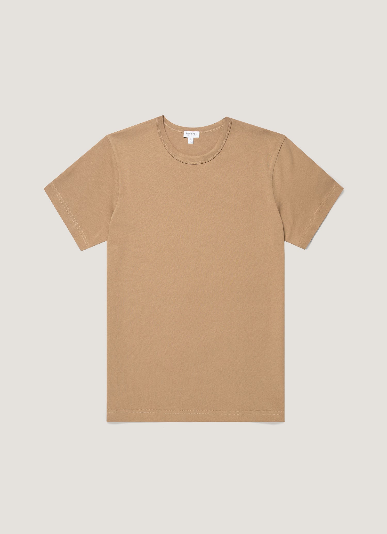 Men's Heavyweight Classic T-shirt in Dark Beige