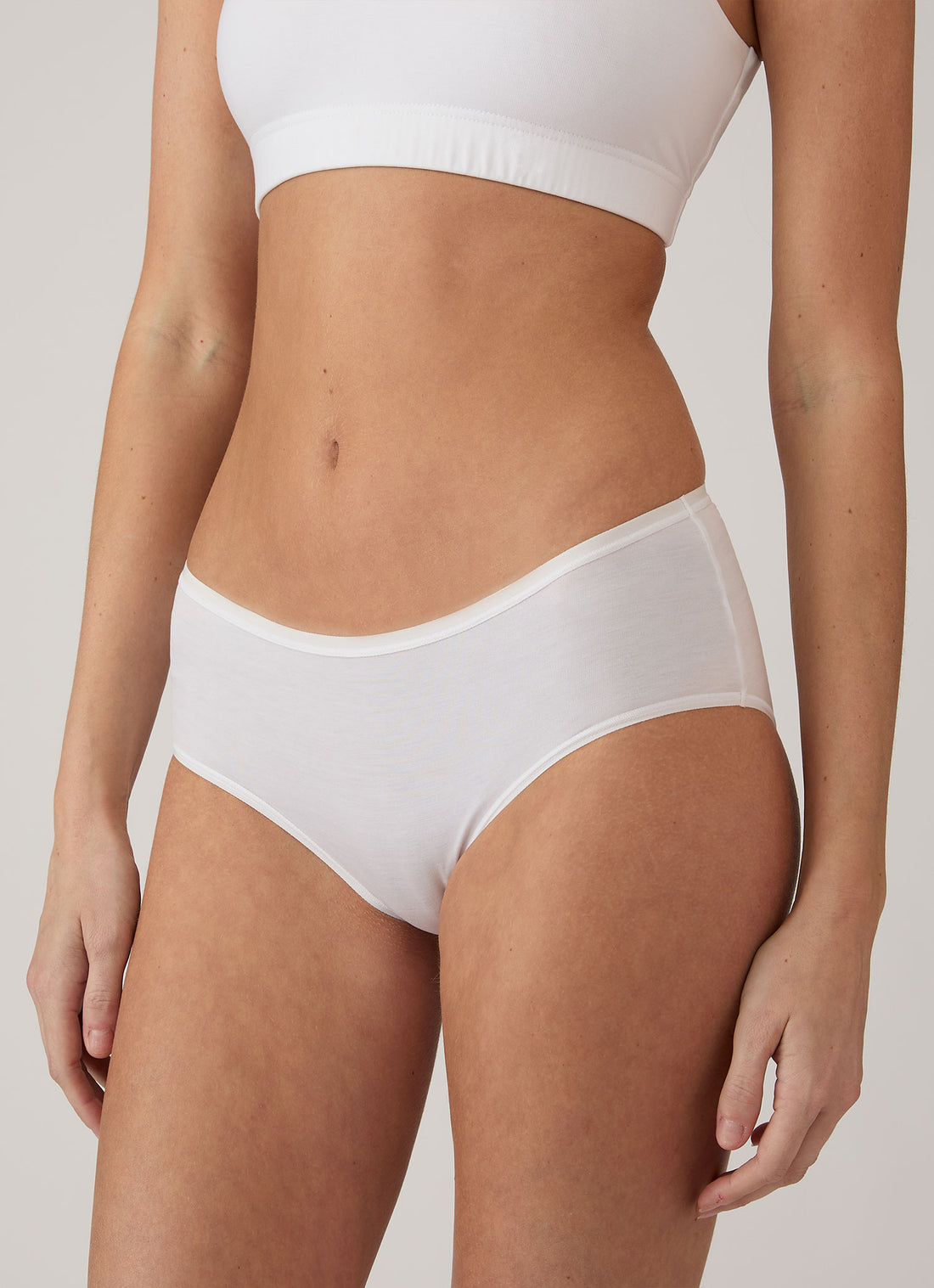 Women's Tencel™ Shorty Brief in White