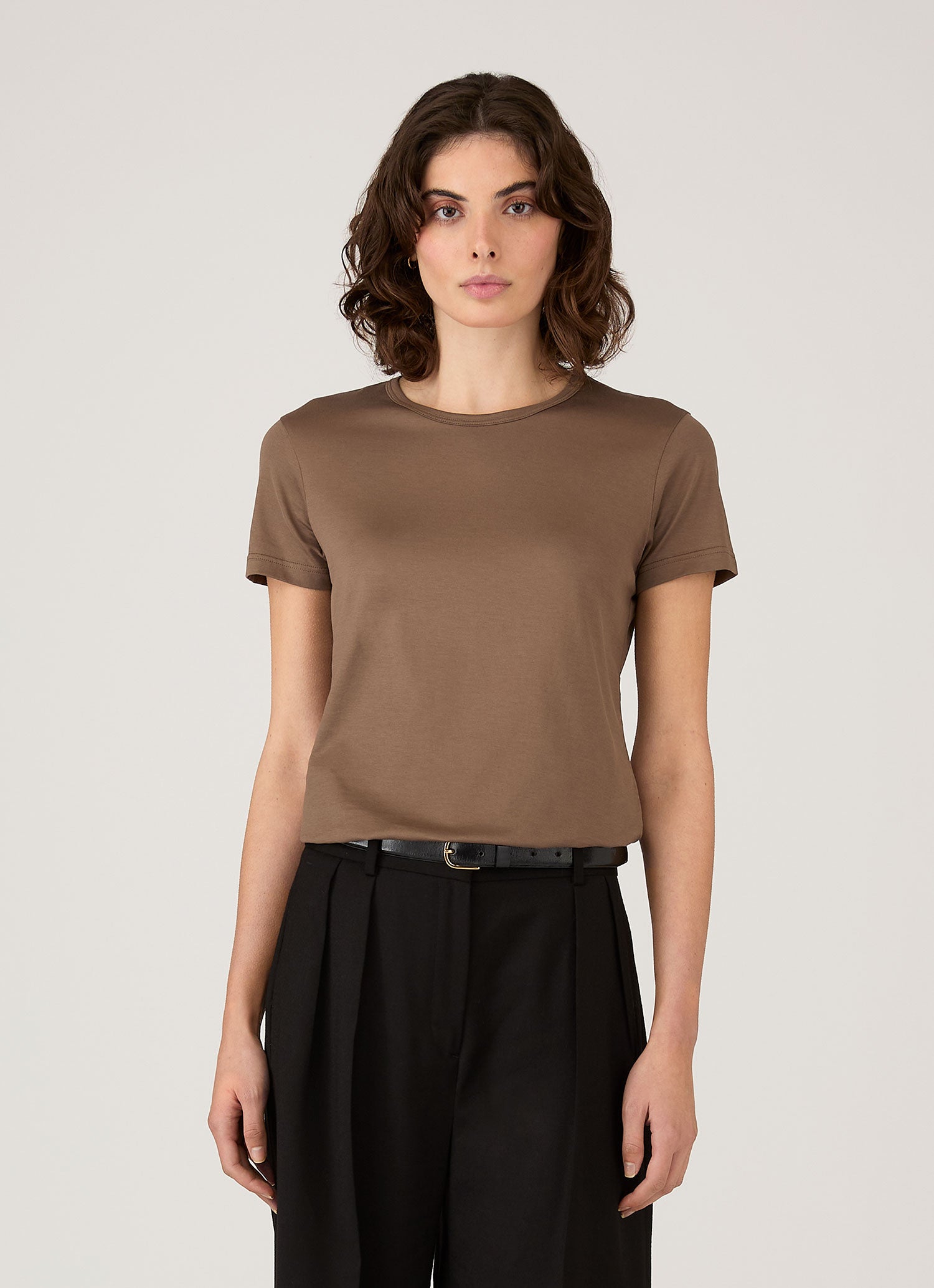 Women's Classic T-shirt in Dark Cedar