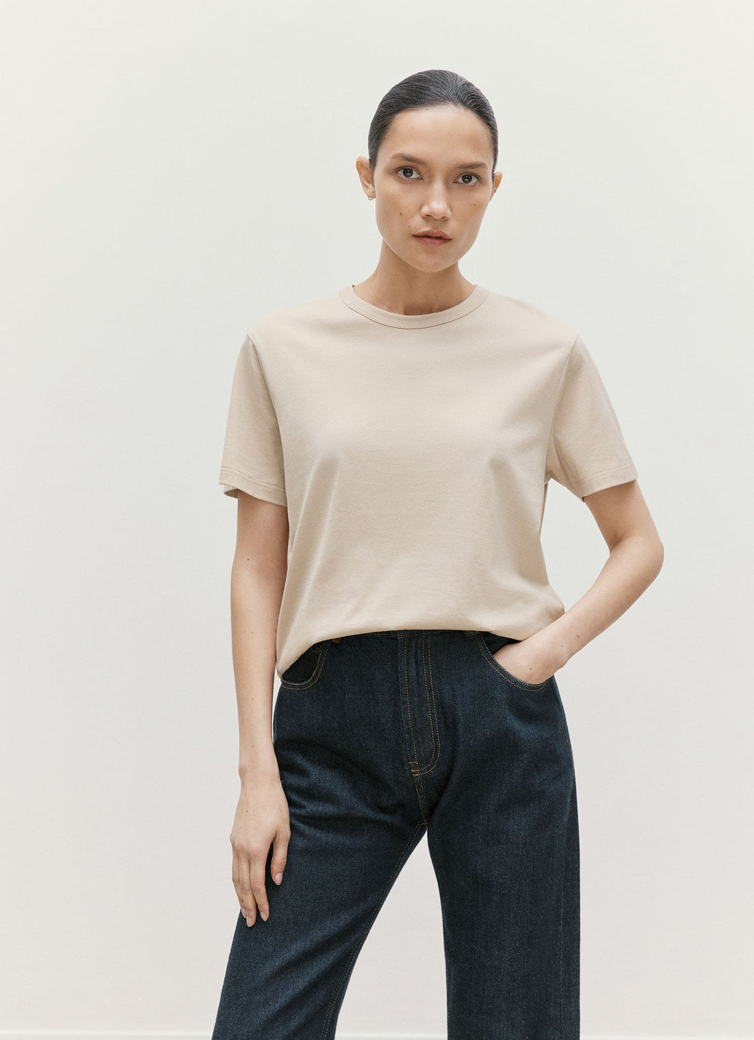 T-Shirt mit entspannter Passform