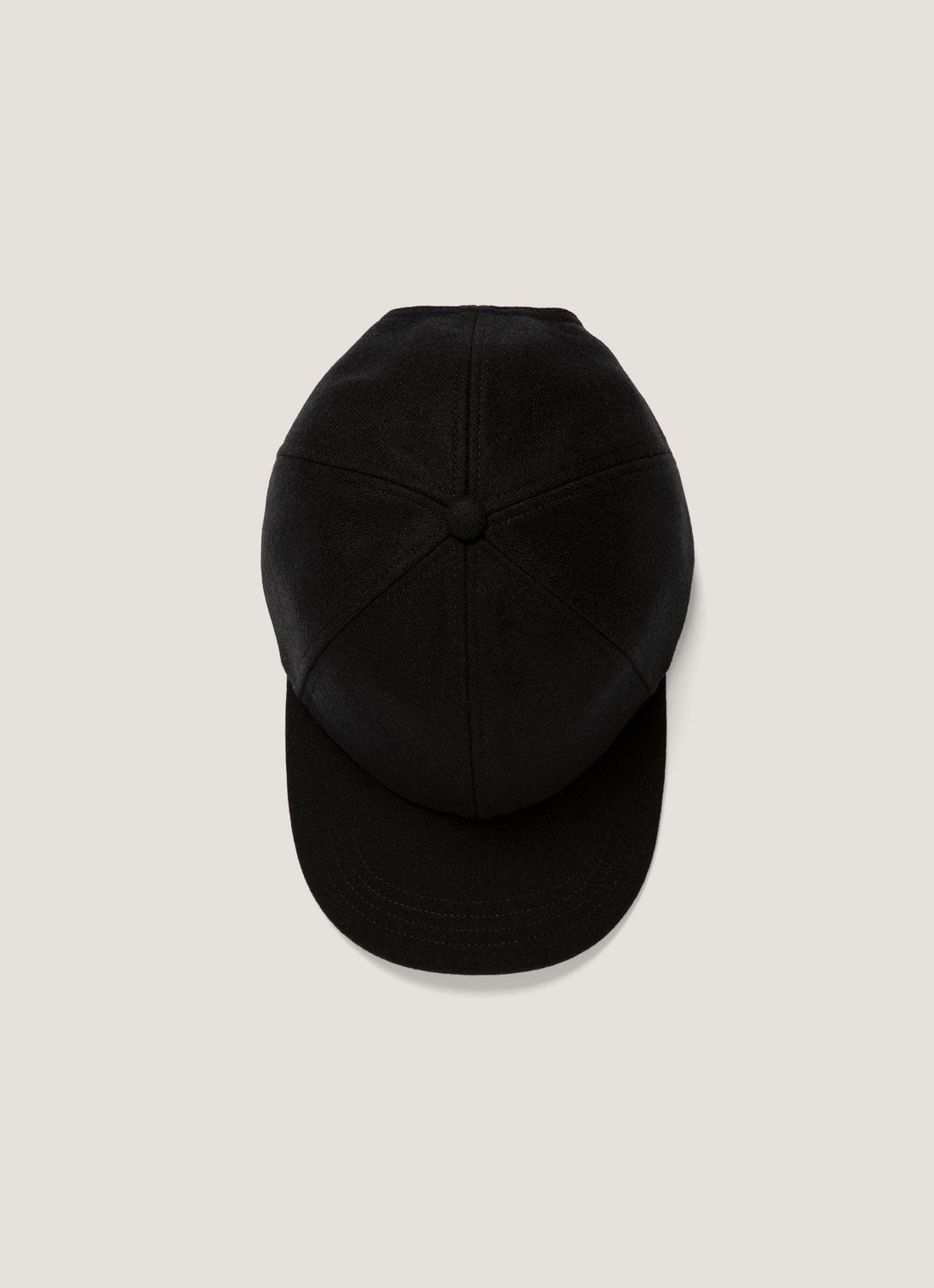 Casquette en laine bouillie