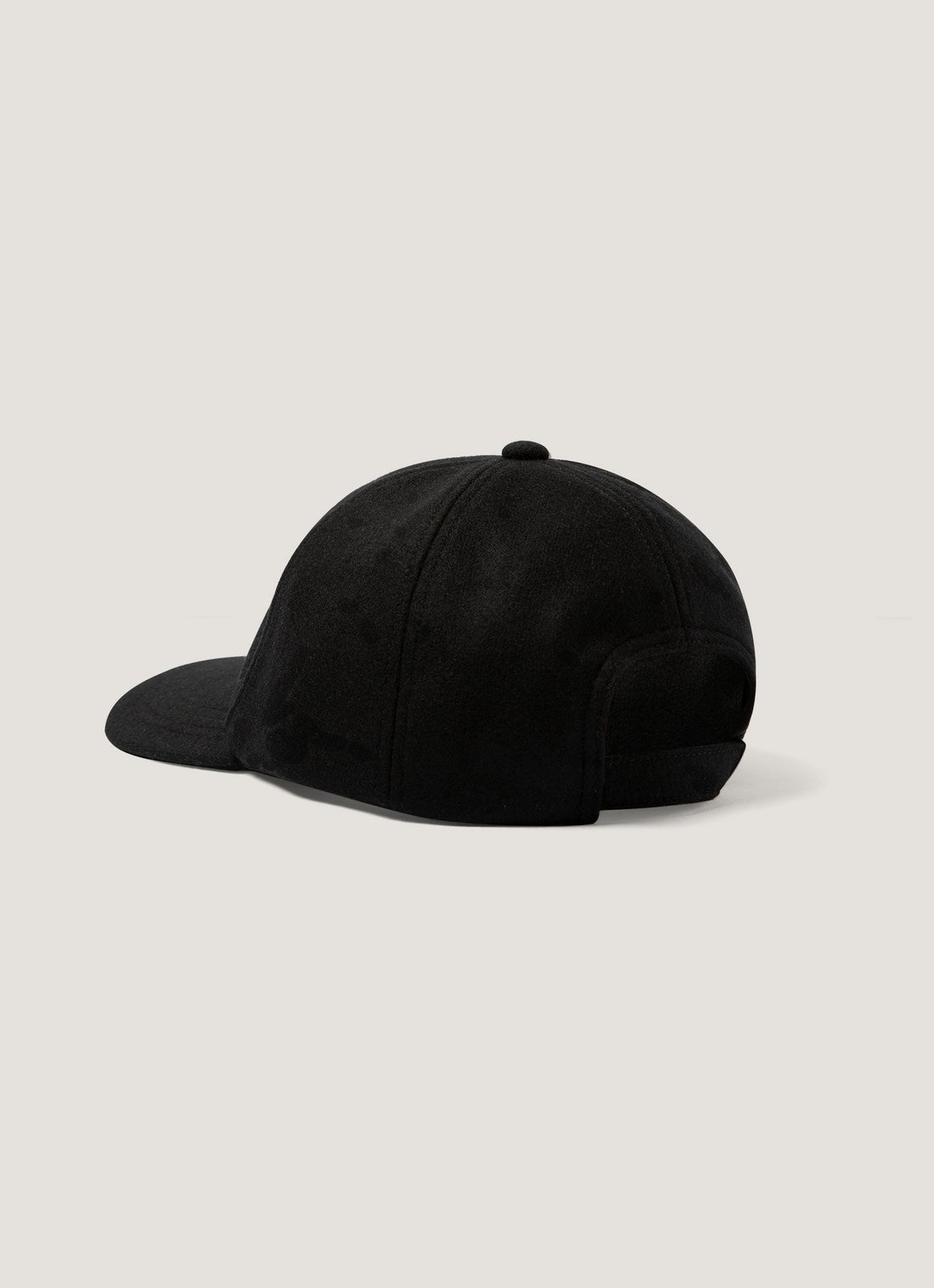 Casquette en laine bouillie