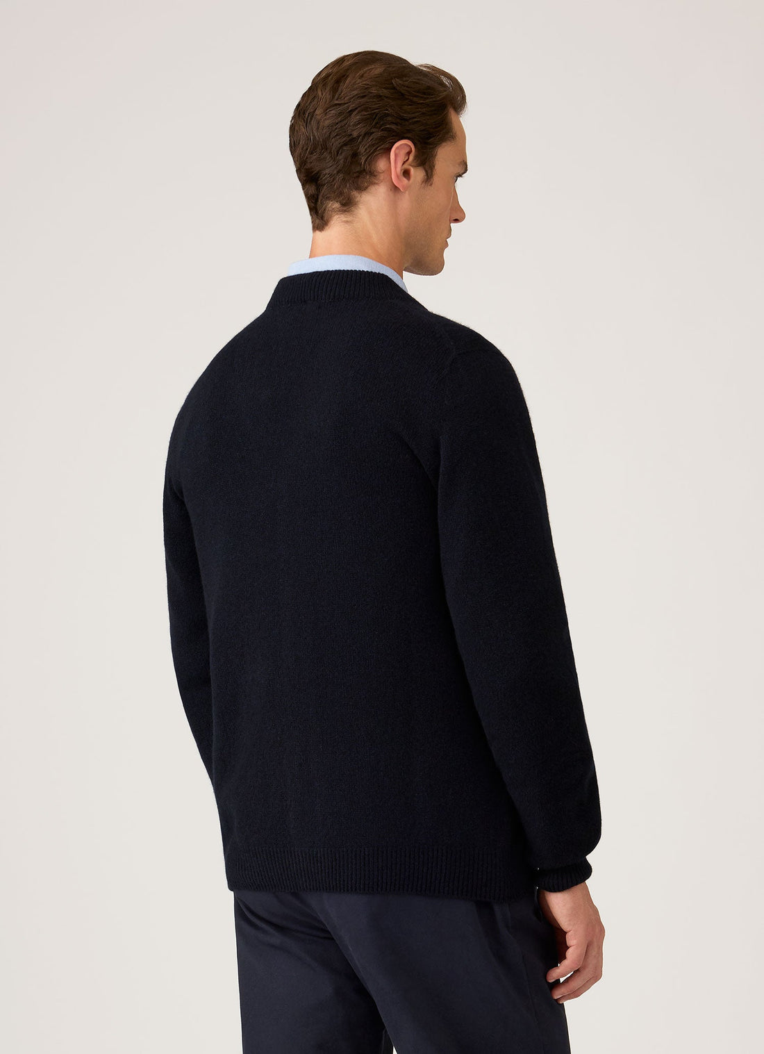 Lammwolle Strickjacke