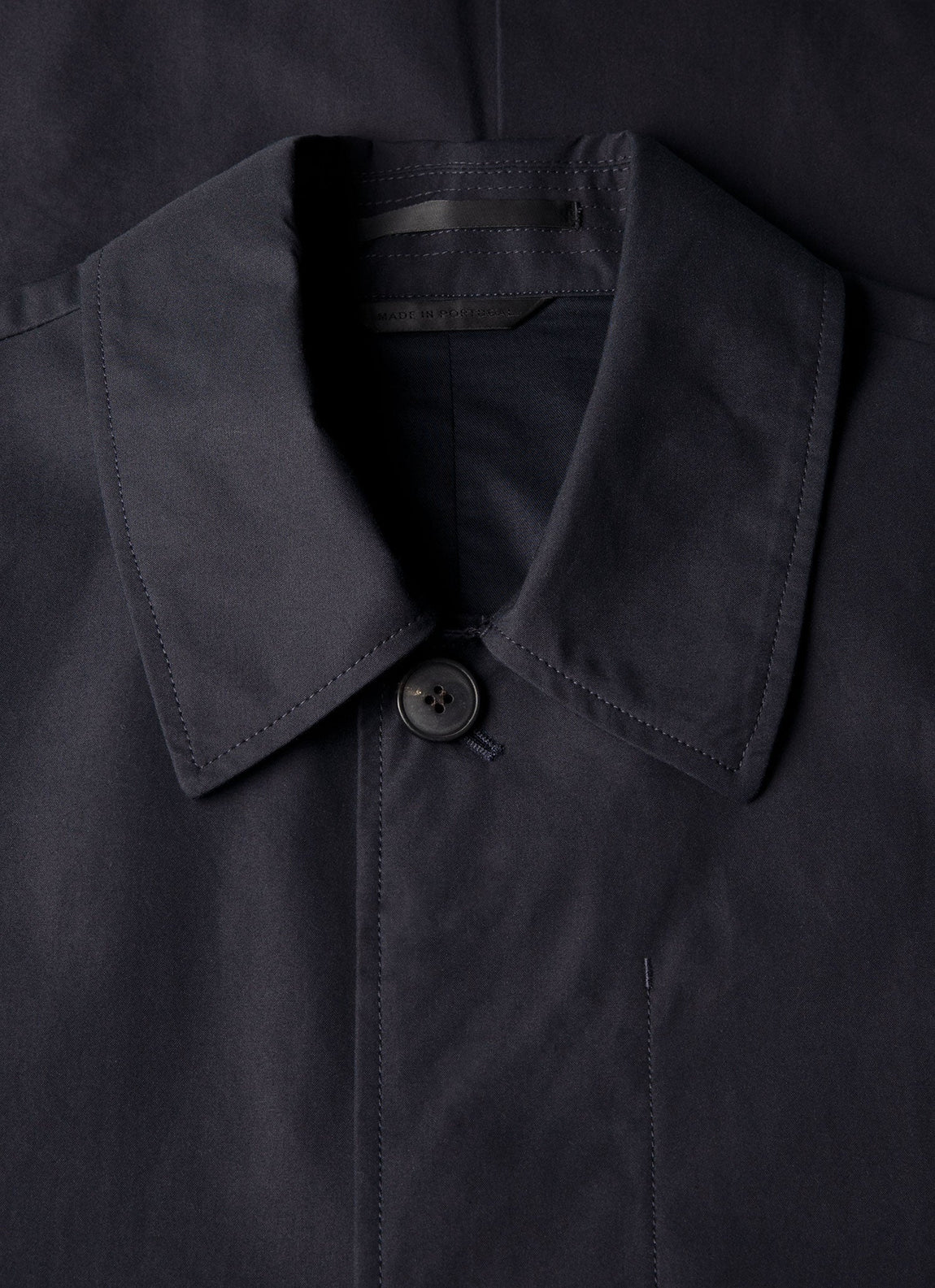 Men's Ventile Mac in Dark Navy