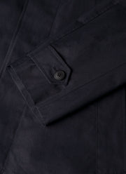 Men's Ventile Mac in Dark Navy
