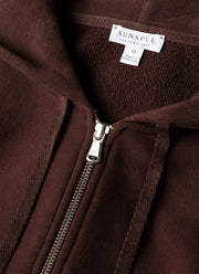 Men's Loopback Zip Hoodie in Bakelite