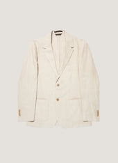 Men's Linen Blazer in Sand