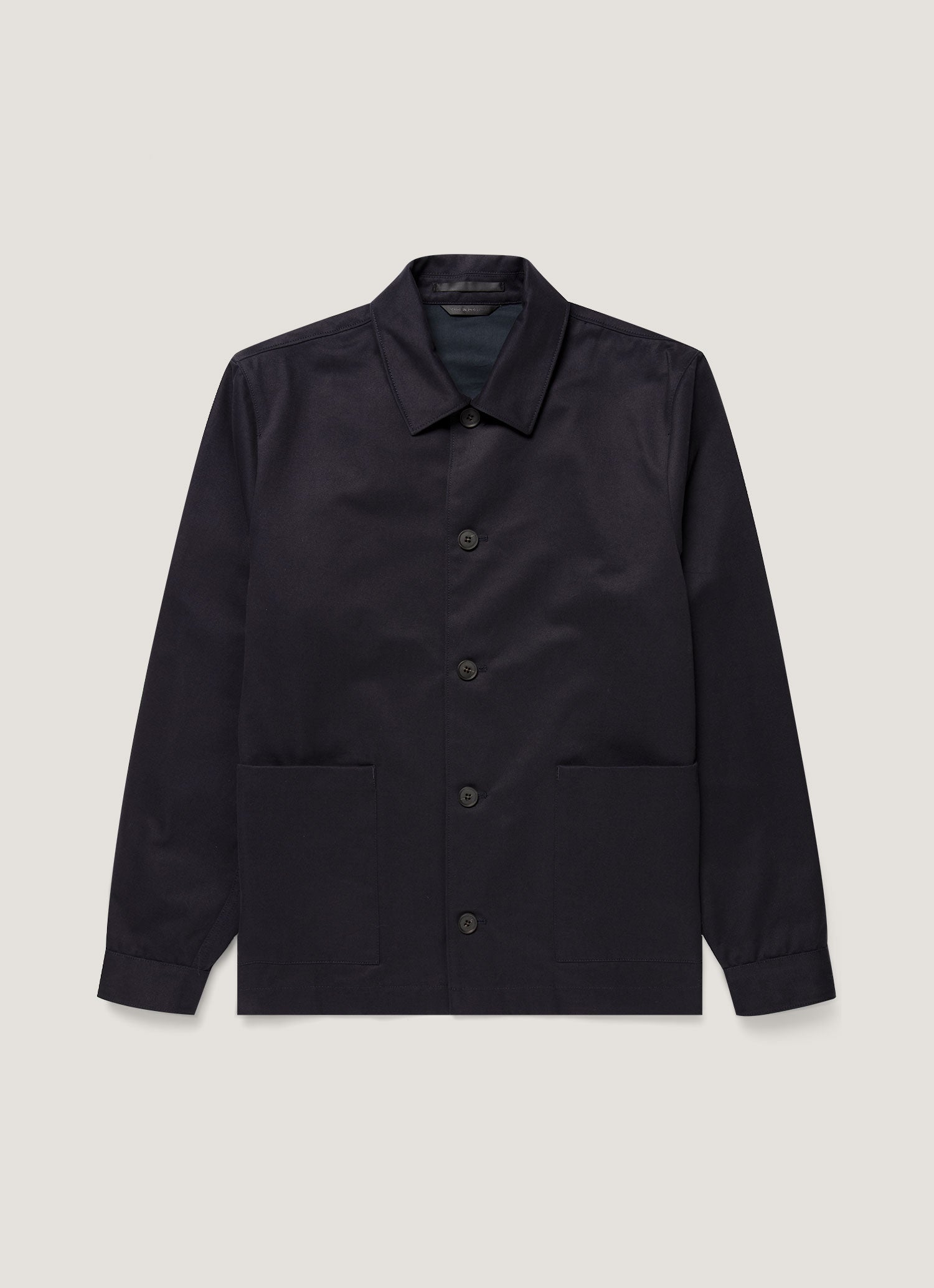 Men's Cotton Drill Chore Jacket in Navy