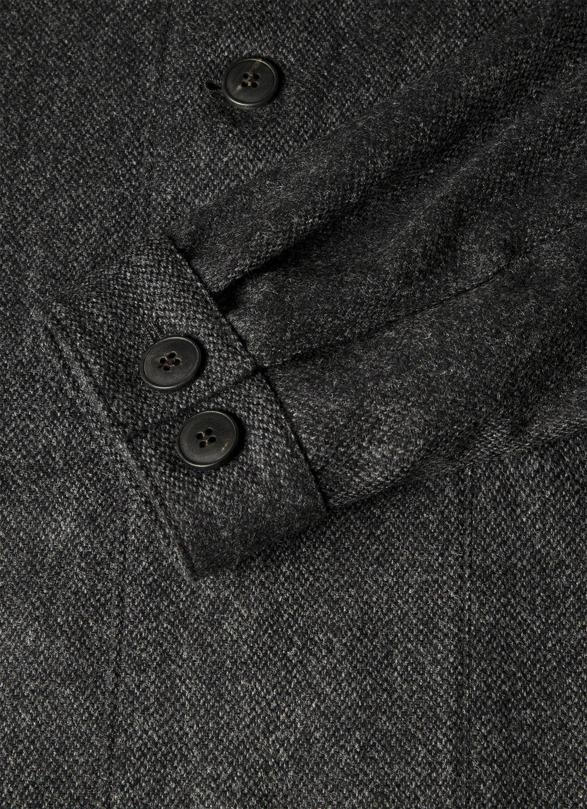 Men's Wool Twill Chore Jacket in Charcoal Melange