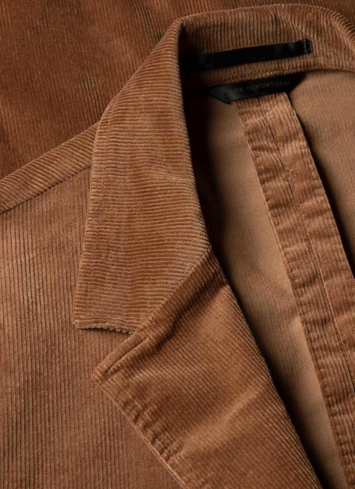 Men's Corduroy Blazer in Dark Beige