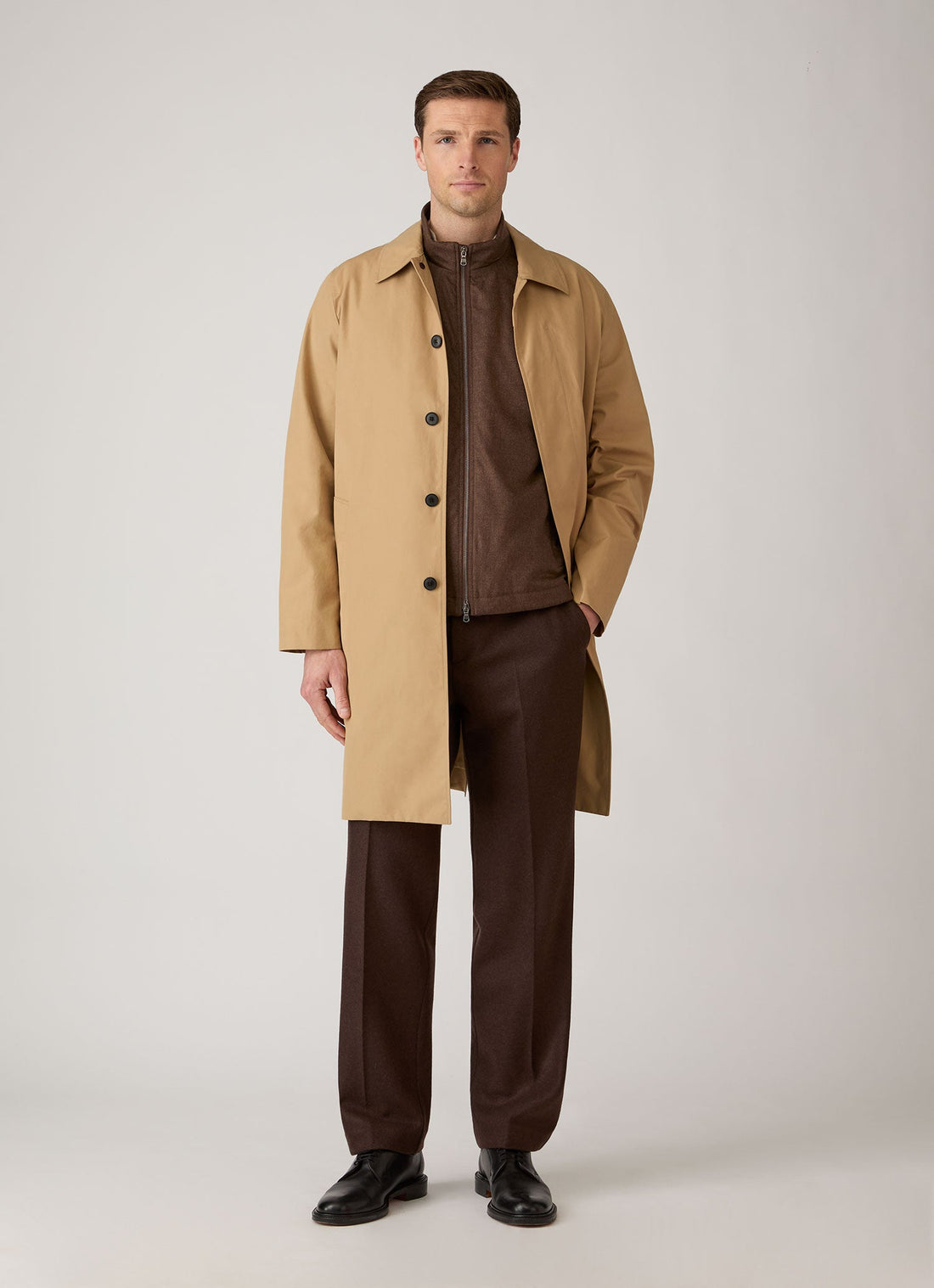 Wool Cashmere Flannel Gilet