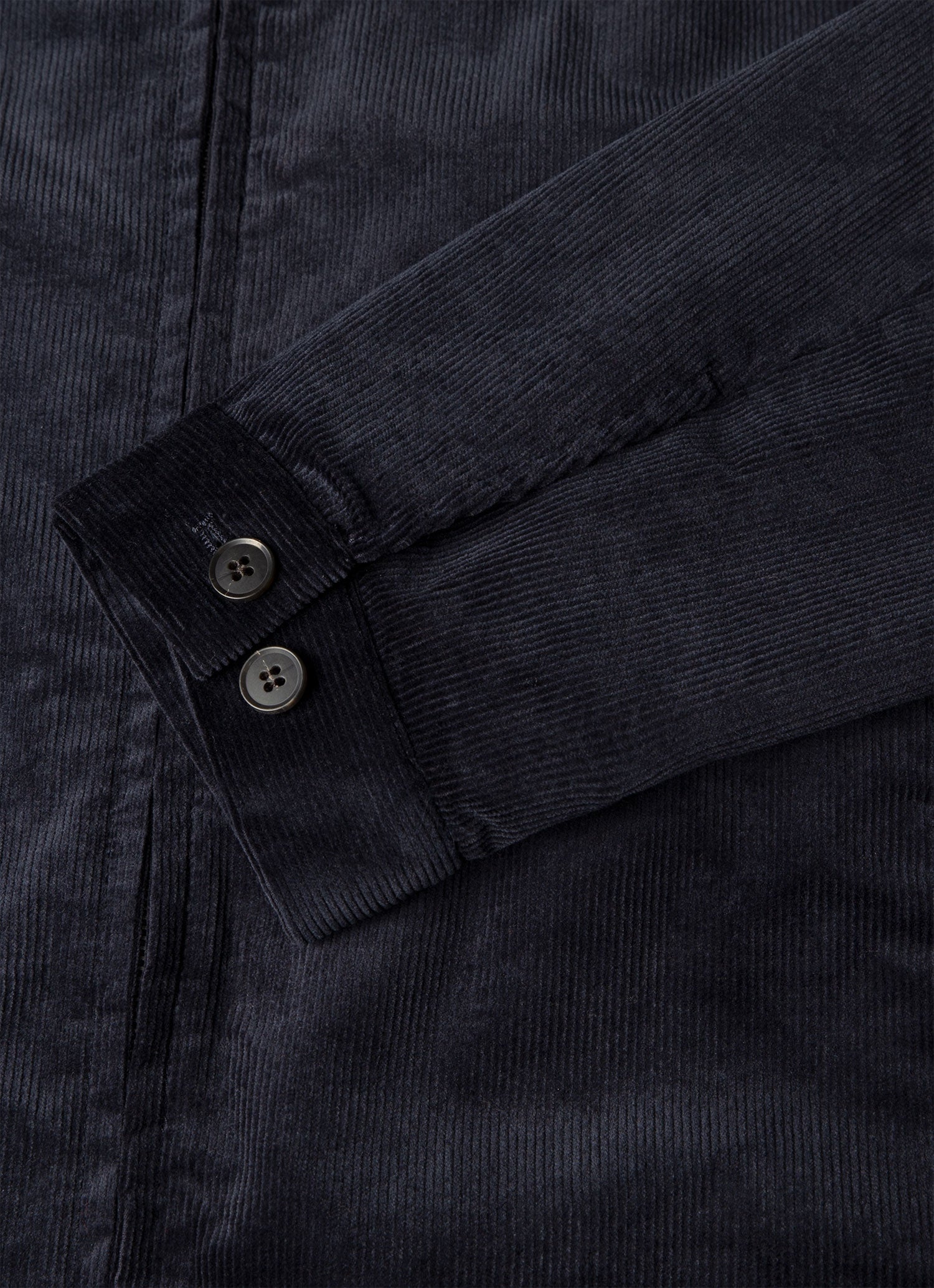 Men's Corduroy Harrington Jacket in Navy