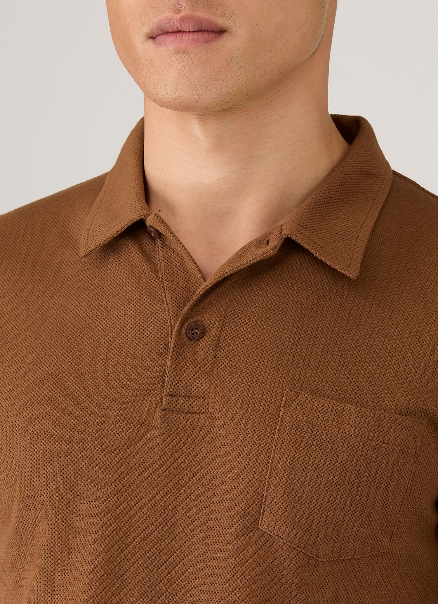Men's Riviera Polo Shirt in Bronze