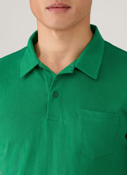 Men's Riviera Polo Shirt in Bright Green