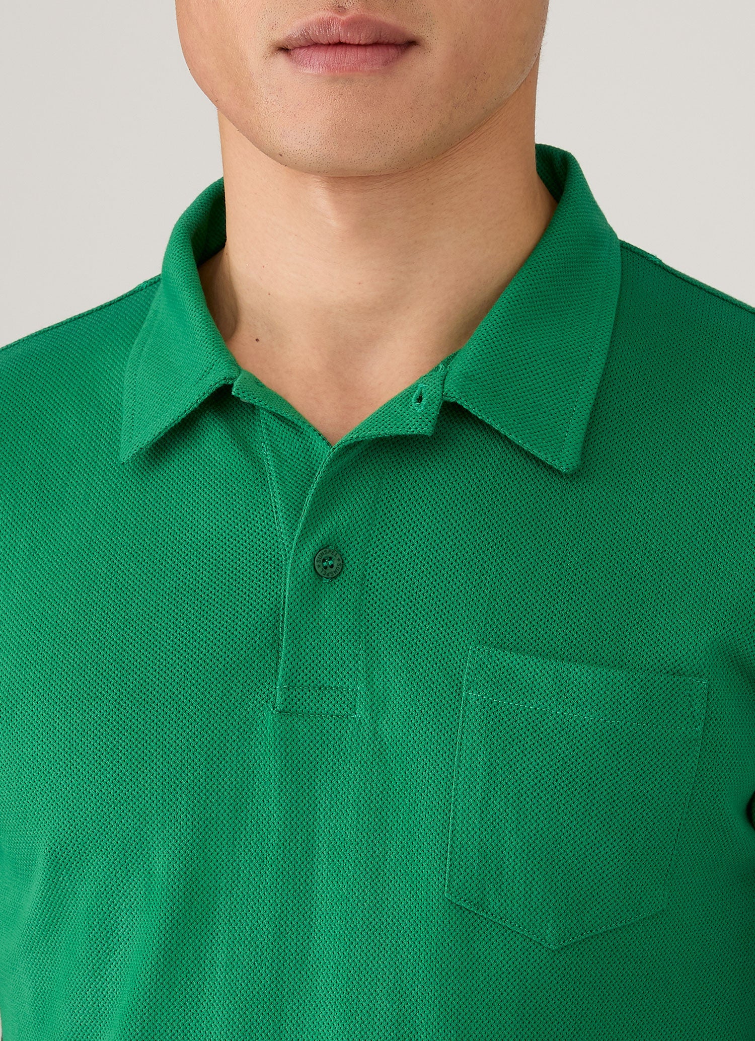 Men's Riviera Polo Shirt in Bright Green