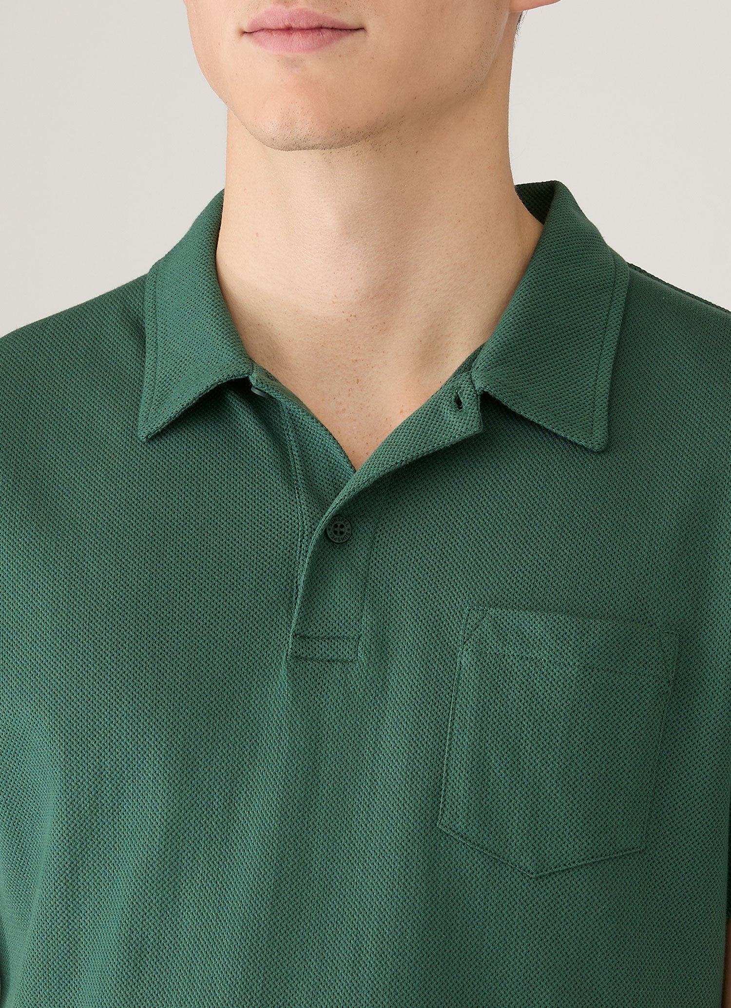 Men's Riviera Polo Shirt in Forest