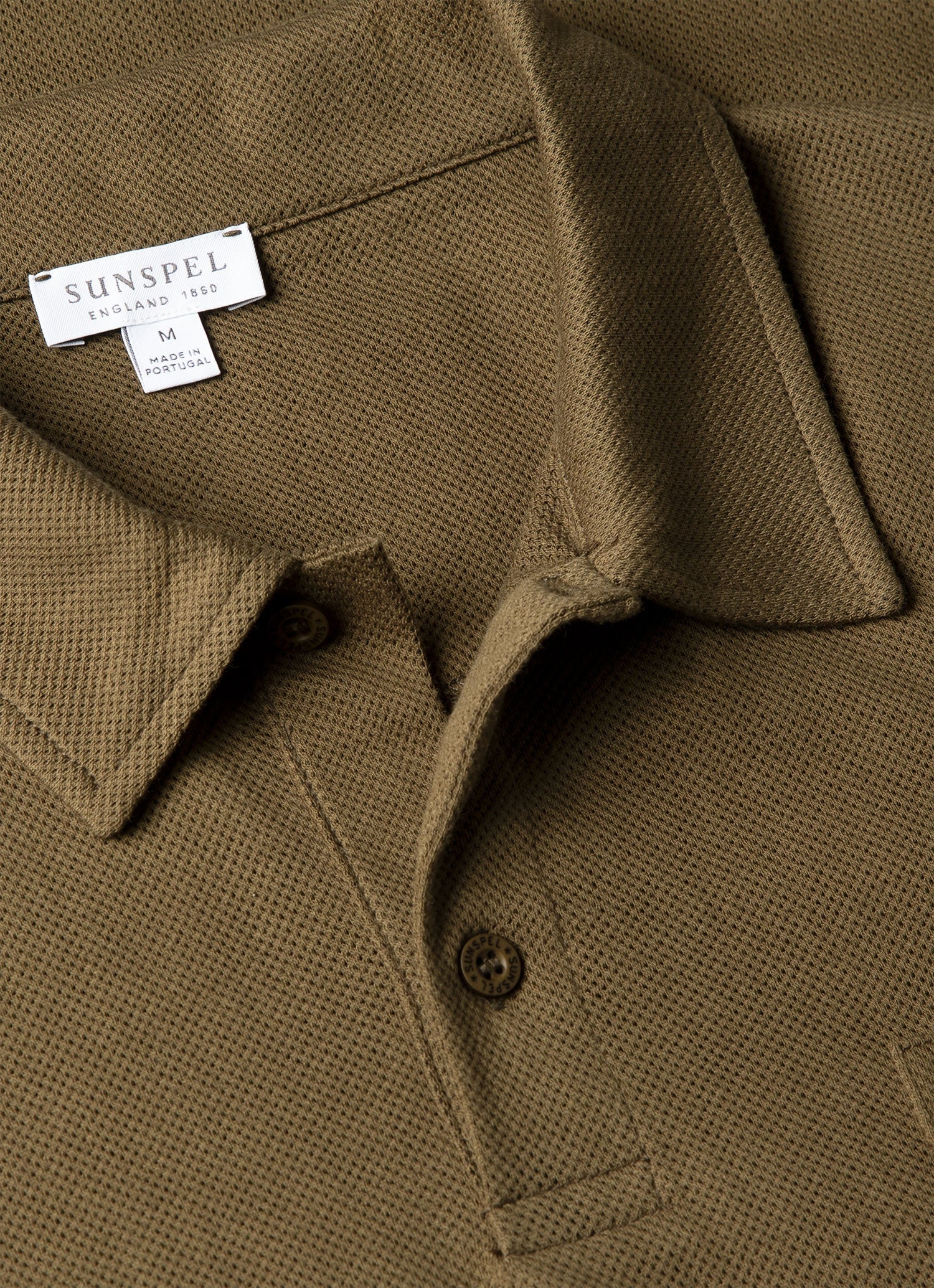 Men's Riviera Polo Shirt in Loden Green