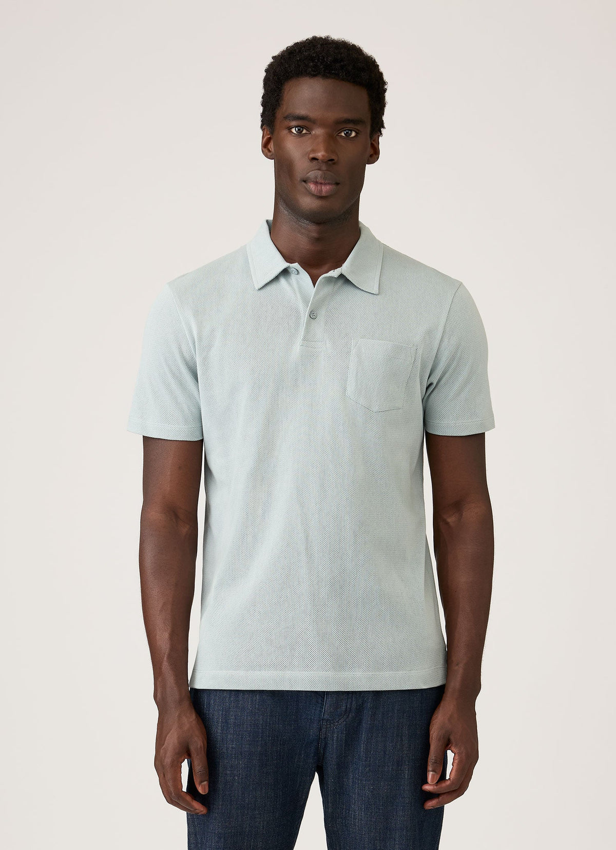 Men's Riviera Polo Shirt in Haar