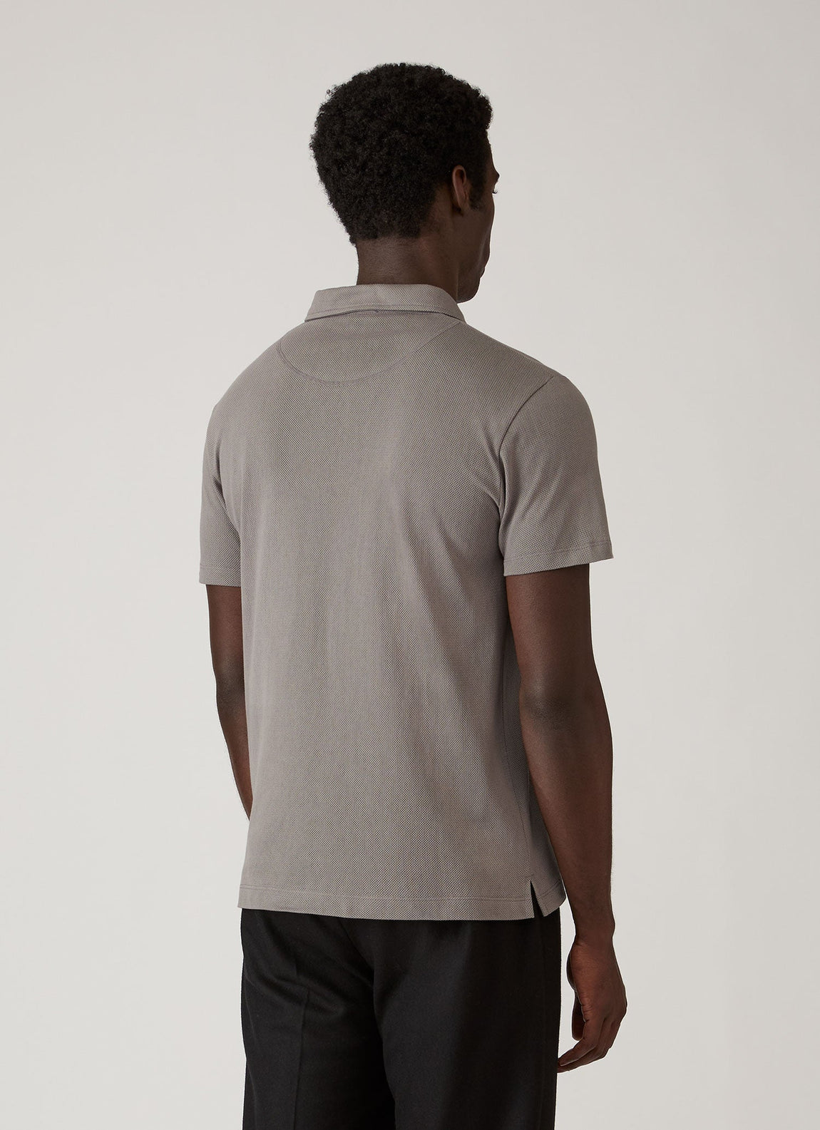 Men's Riviera Polo Shirt in Smoke