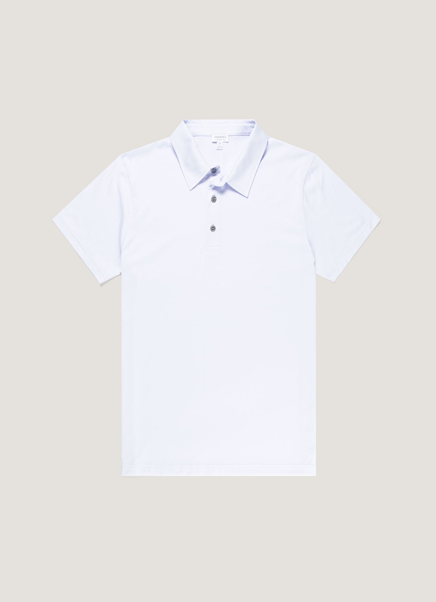 Men's Classic Jersey Polo Shirt in Light Blue
