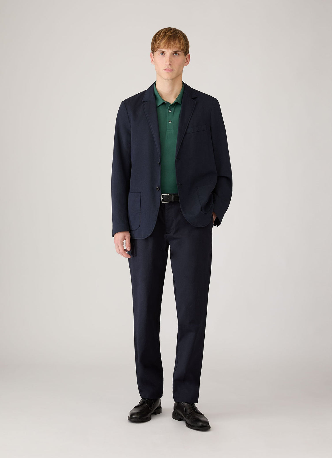 Men's Classic Jersey Polo Shirt in Forest