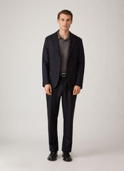Men's Classic Jersey Polo Shirt in Anthracite