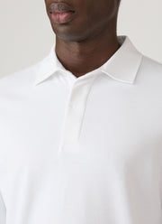 Men's Heavyweight Rugby Polo Shirt in White