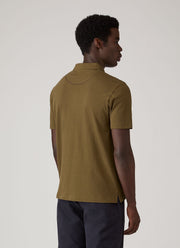 Men's Regular Fit Riviera Polo Shirt in Loden Green