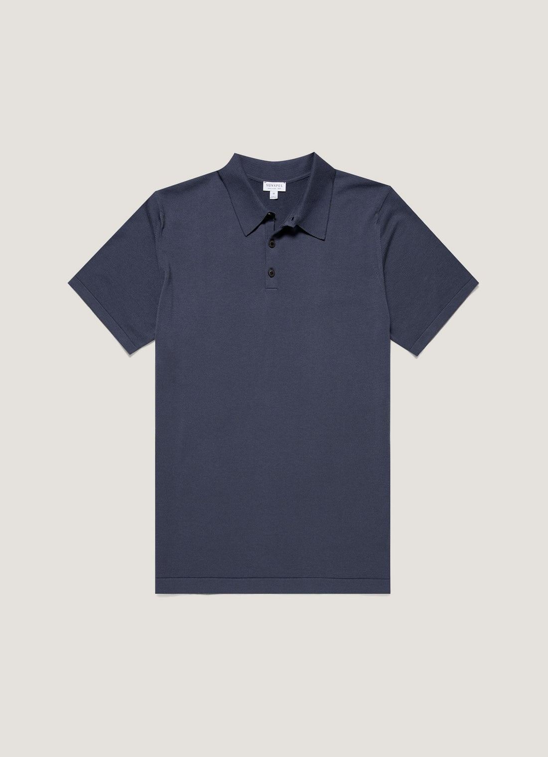 Sea Island Cotton Knit Polo Shirt