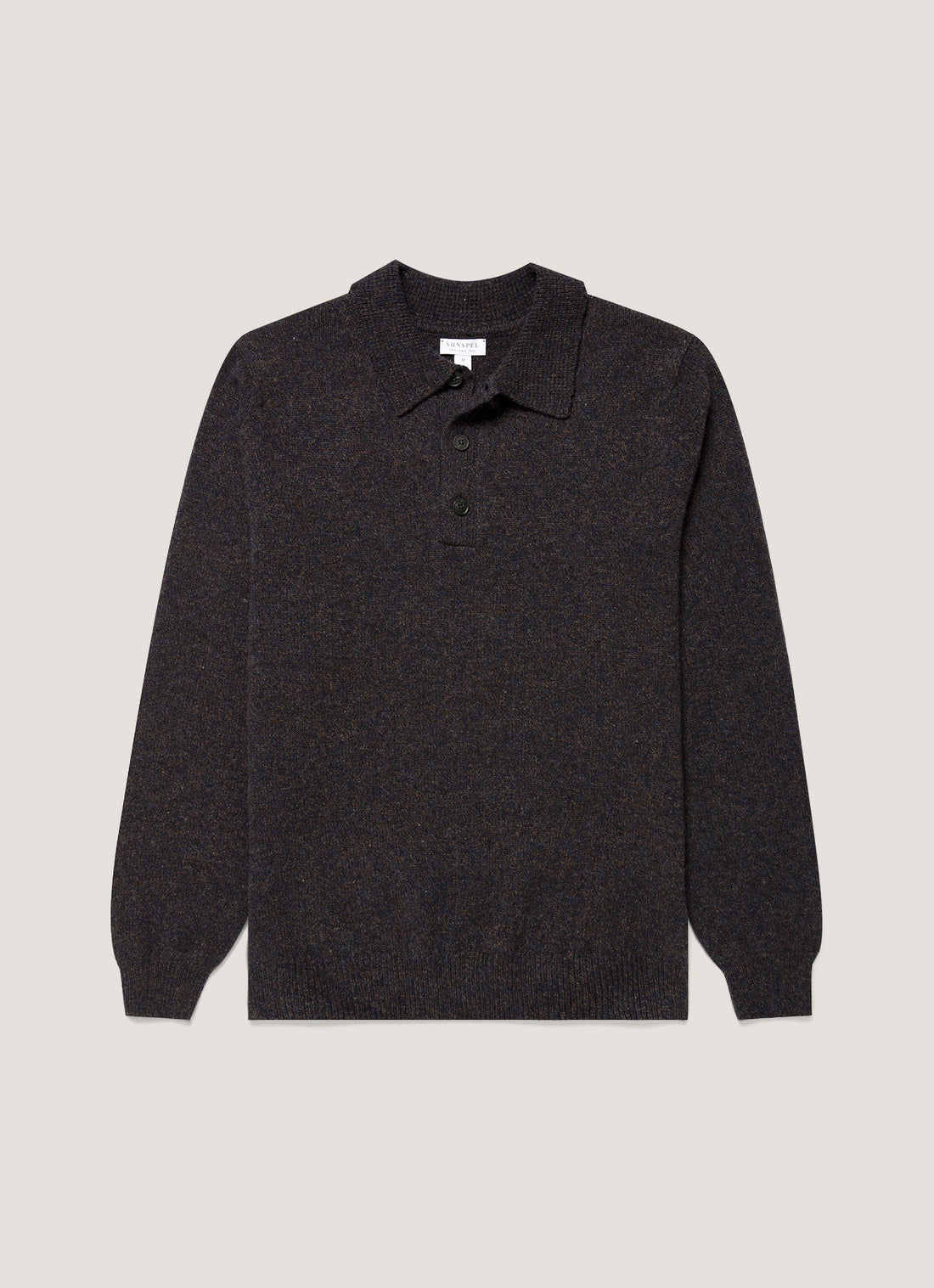 Polo en laine d'agneau