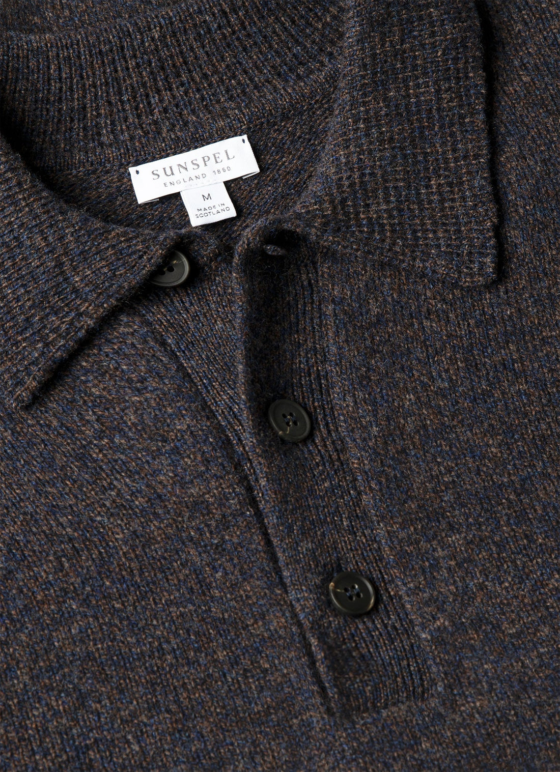 Polo en laine d'agneau