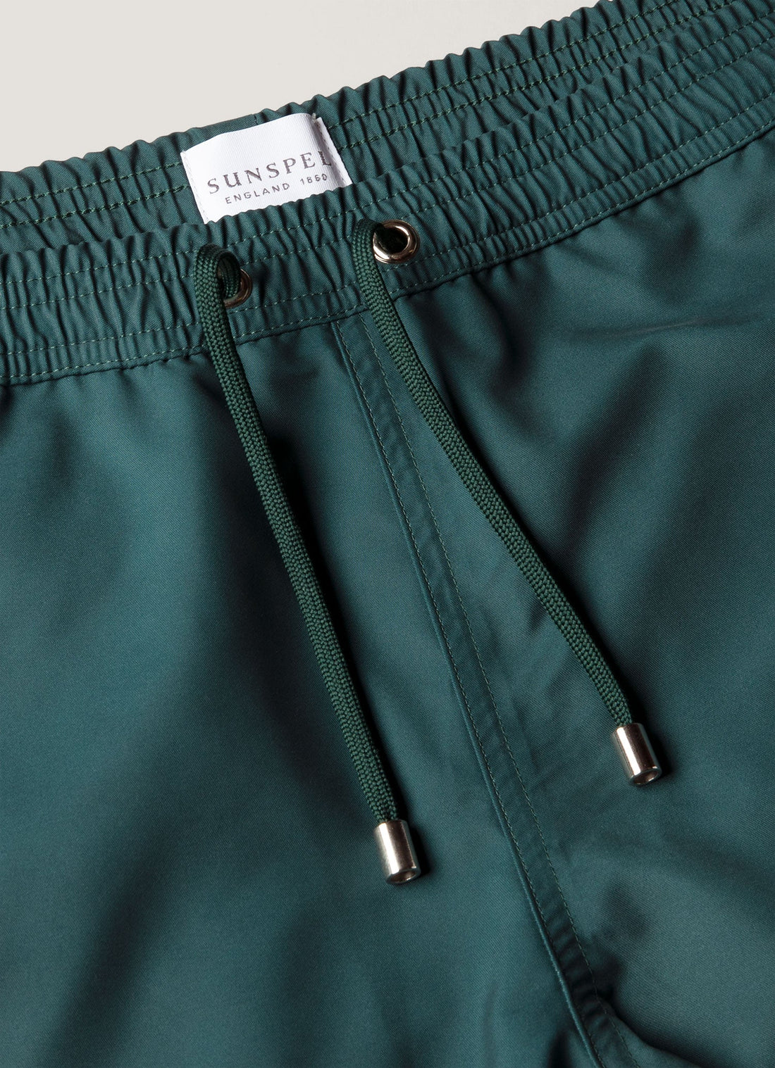 Men's Drawstring Swim Shorts in Forest