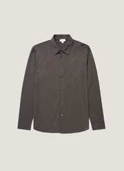 Men's Classic Jersey Shirt in Anthracite