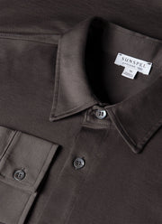 Men's Classic Jersey Shirt in Anthracite