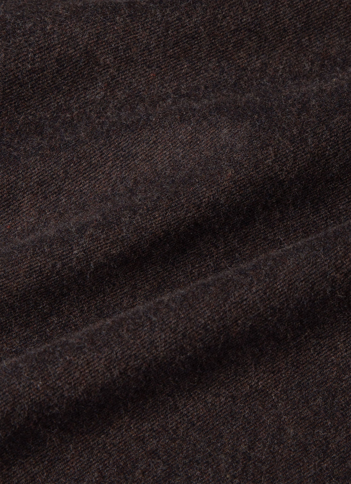Men's Button Down Flannel Shirt in Dark Chocolate