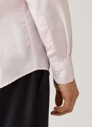 Men's Cotton Poplin Shirt in Light Pink