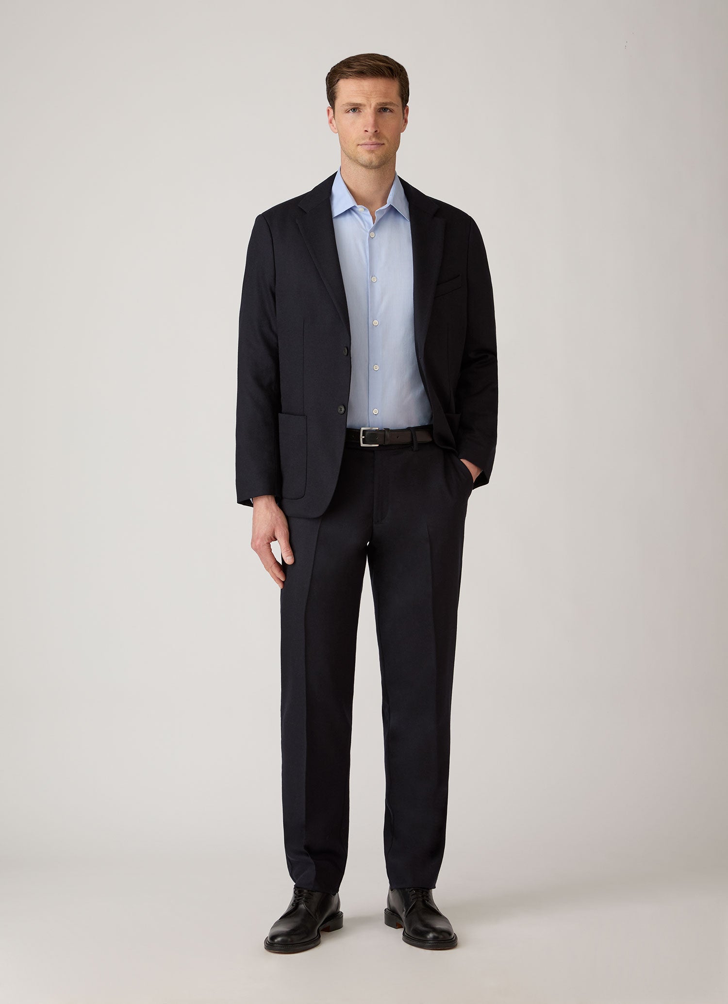 Men's Smart Oxford Shirt in Light Blue