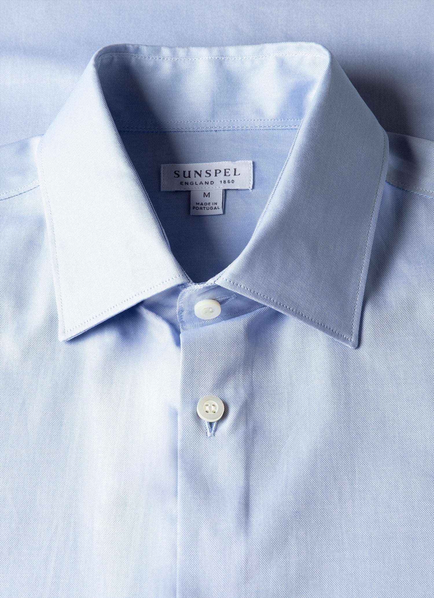 Men's Smart Oxford Shirt in Light Blue