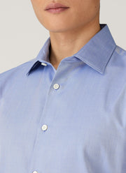 Men's Smart Oxford Shirt in Dark Blue