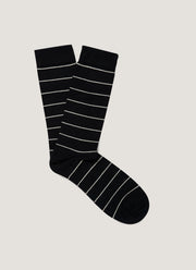 Men's Cotton Socks in Navy