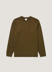 Men's Loopback Sweatshirt in Loden Green