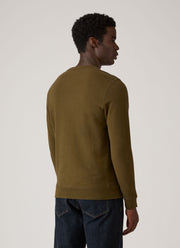 Men's Loopback Sweatshirt in Loden Green
