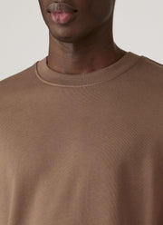 Men's Supima Loopback Sweatshirt in Dark Cedar
